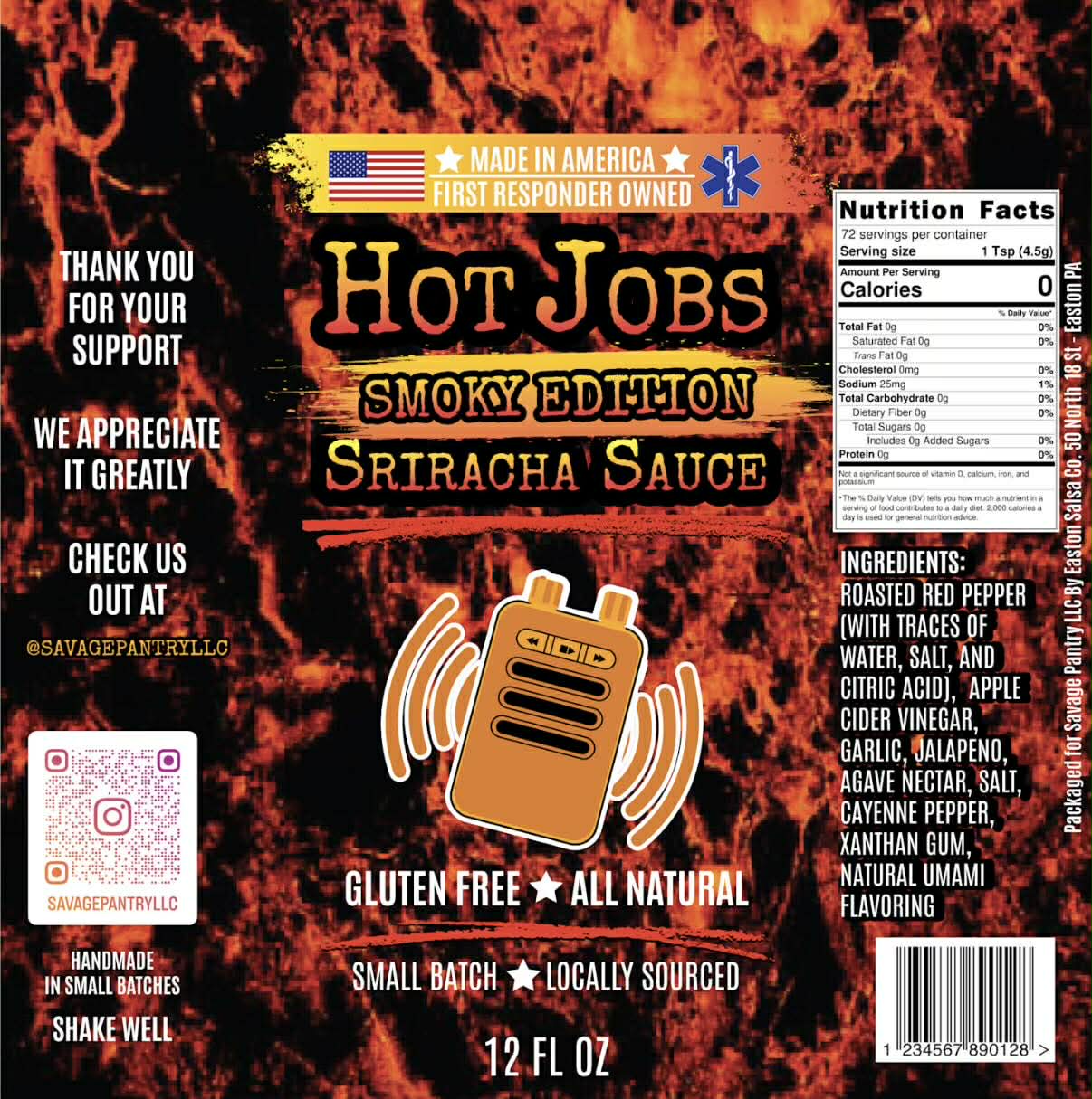 Hot Jobs Smoky Edition Sriracha