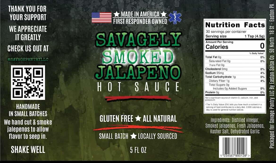 Savagely Smoked Jalapeno Hot Sauce