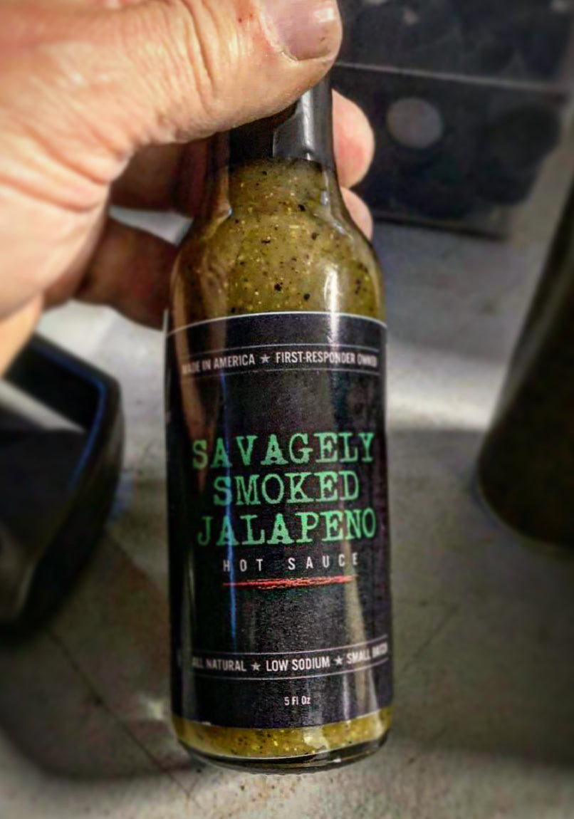 Savagely Smoked Jalapeno Hot Sauce